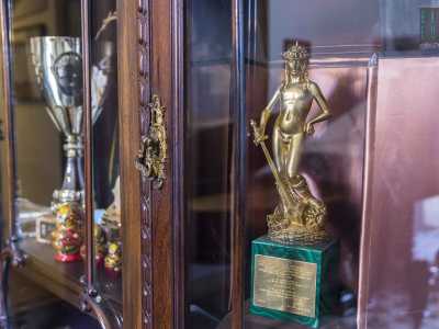...e il David di Donatello conquistato da Rota nel 1976 con "Il Casanova di Federico Fellini"